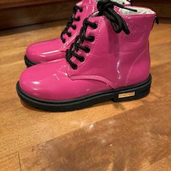 Girls New Hot Pink Boots Shipping Available 