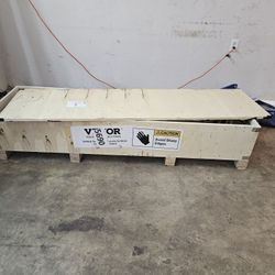 Palletized Wood Delivery Crate