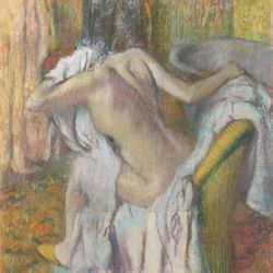 Edgar Degas “After The Bath” unframed print