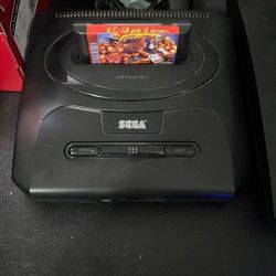Sega Genesis With Rf Switch