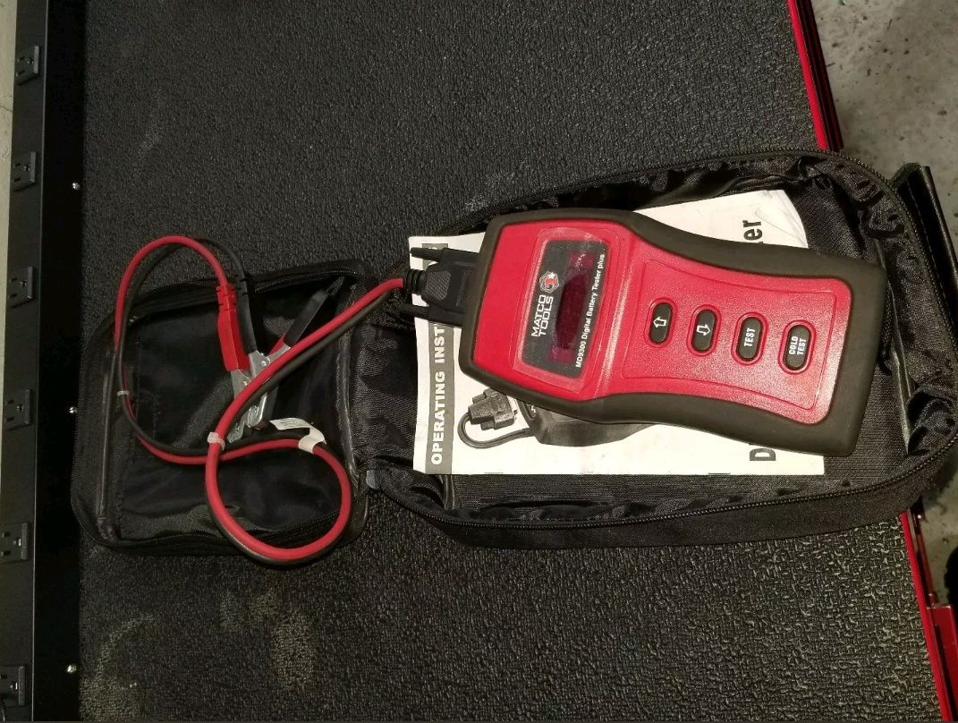 MD9300 Digital Battery Tester plus Matco tools brand