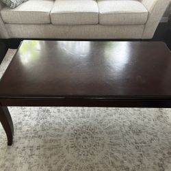 Authentic Wood Coffee And Side Table 