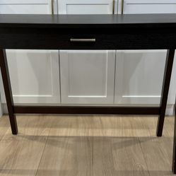 Black Wood Desk