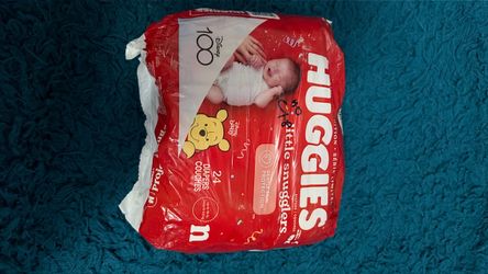 Huggies little snugglers size newborn 24 count