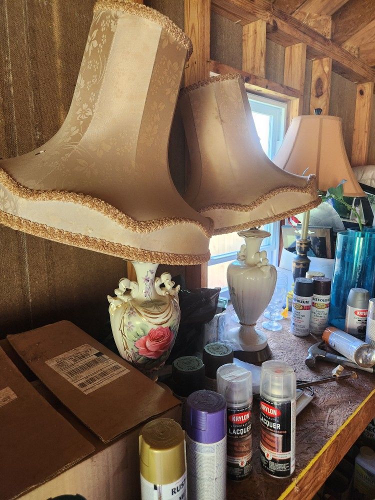 Set of Antique Lamps