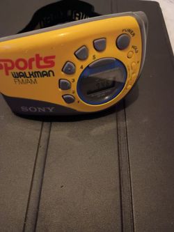 Sony walkman radio