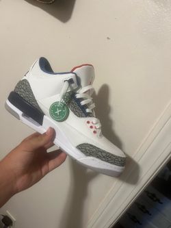 new jordan 3 true blues size 10