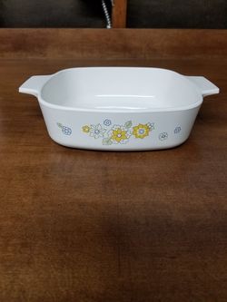 Corningware 1 Qt. "Floral Bouquet " Casserole