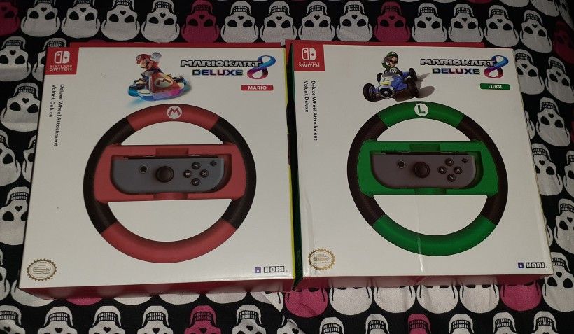 Mario & Luigi Gaming Wheels