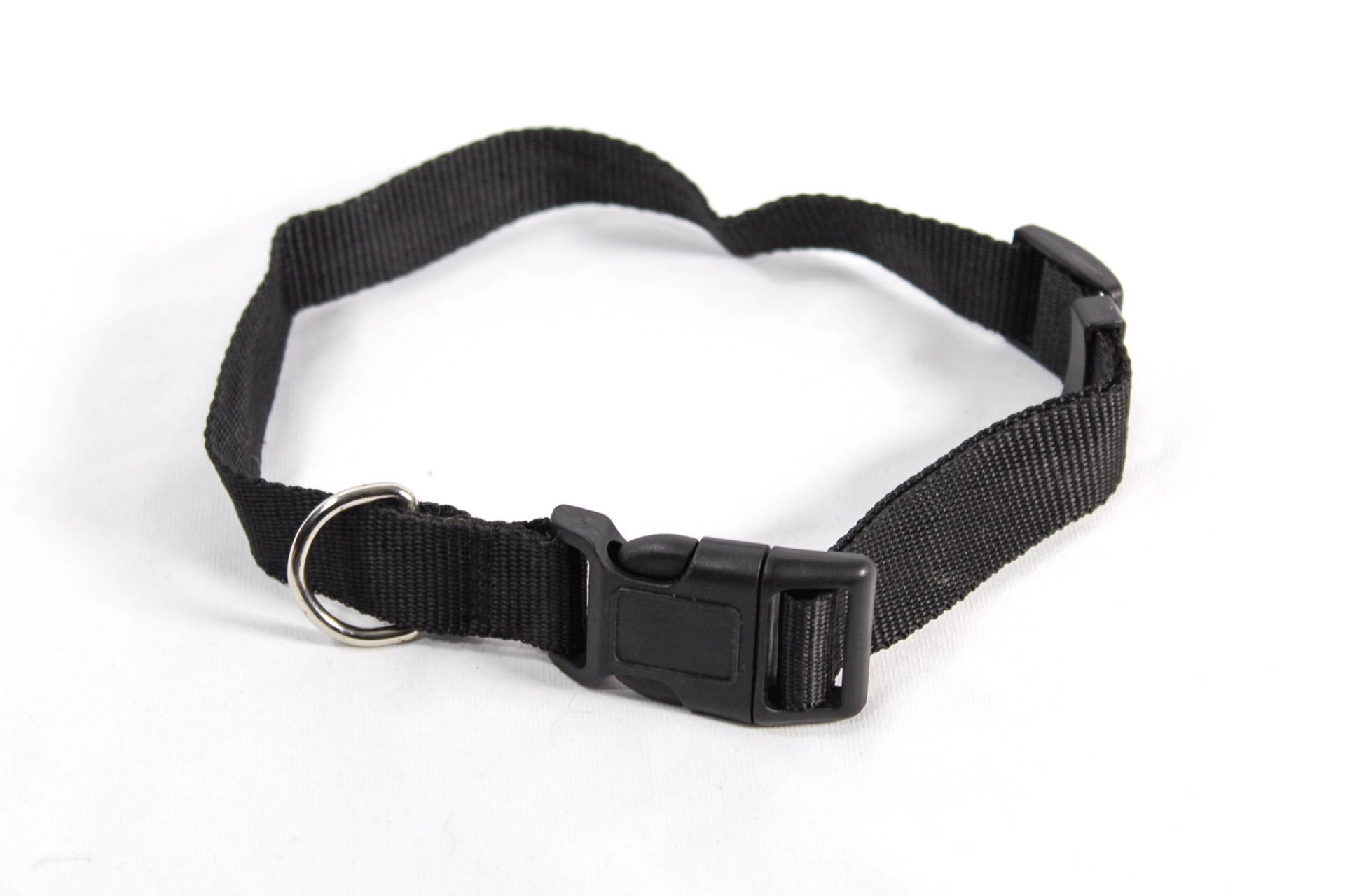 Classic Black Dog Collar Size Medium Large 