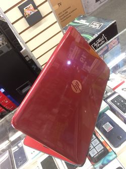 Used hp with charger and warranty