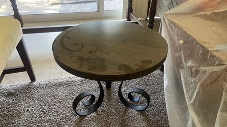 Small Circular Side Table