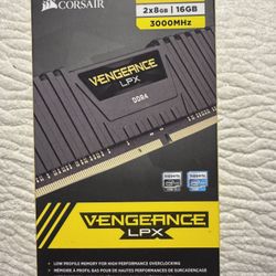 NEW Corsair Vengeance LPX 16GB (2x8GB) DDR4 3000MHz CL15 RAM - CMK16GX4M2B3000C15