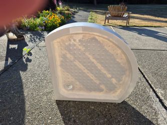 Neo-Angle Corner Shower Base Pan