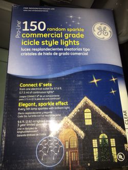 Brand new Commercial Christmas lights