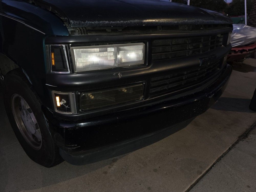 OBS Silverado Grill OEM Hood