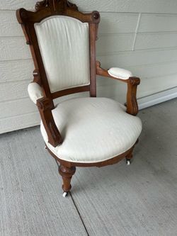Antique Victorian armchair