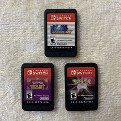 Pokemon Pearl , Pokemon Violet , Pokken Tournament Games For Switch