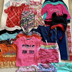 Toddler Girl Clothing Bundle 4T