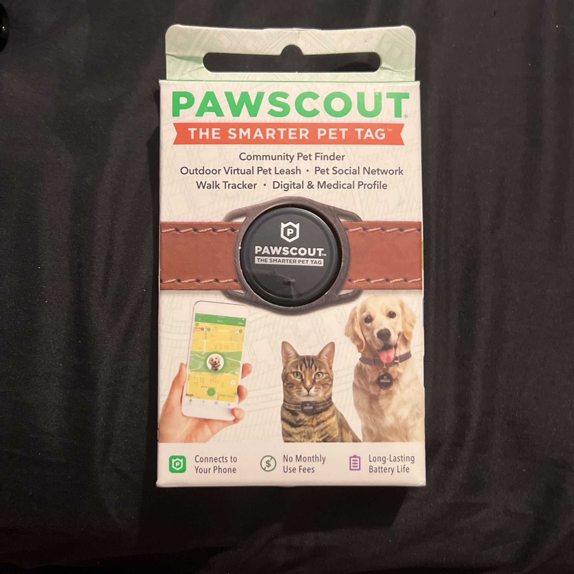 Pawscout The Smarter Pet Tag Track Your Animal With Your Phone! 