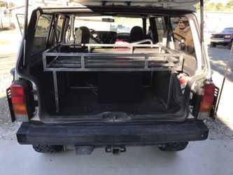 Jeep xj trunk rack
