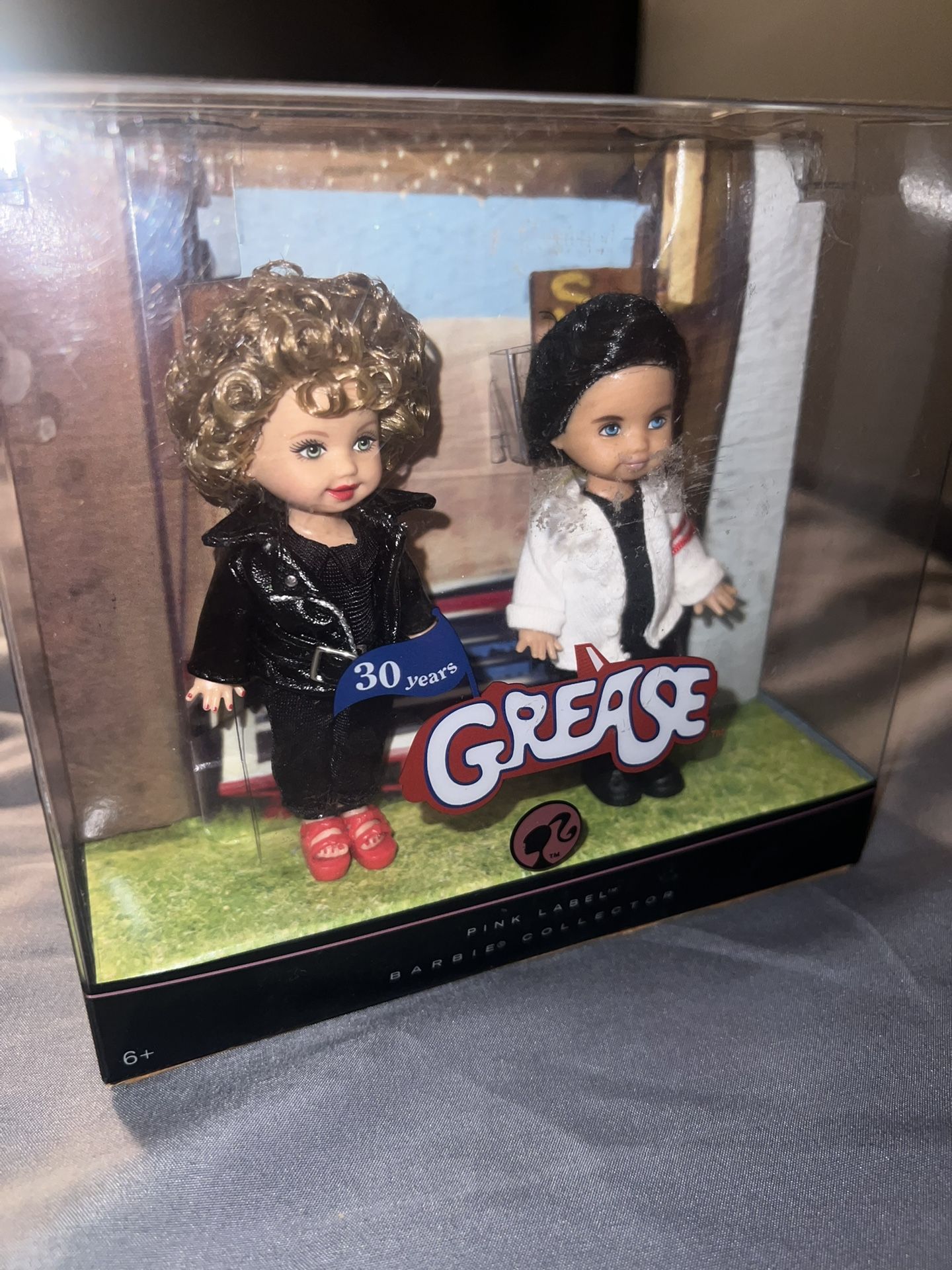 Grease Pink Label Barbie Collector Kelly And Tommy