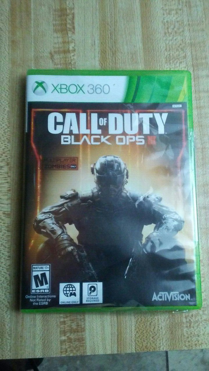 Call of Duty Black Ops III for X-Box 360
