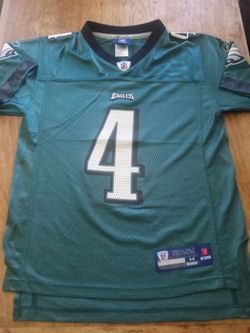 PHILADELPHIA EAGLES JERSEY SIZE MEDIUM YOUTH
