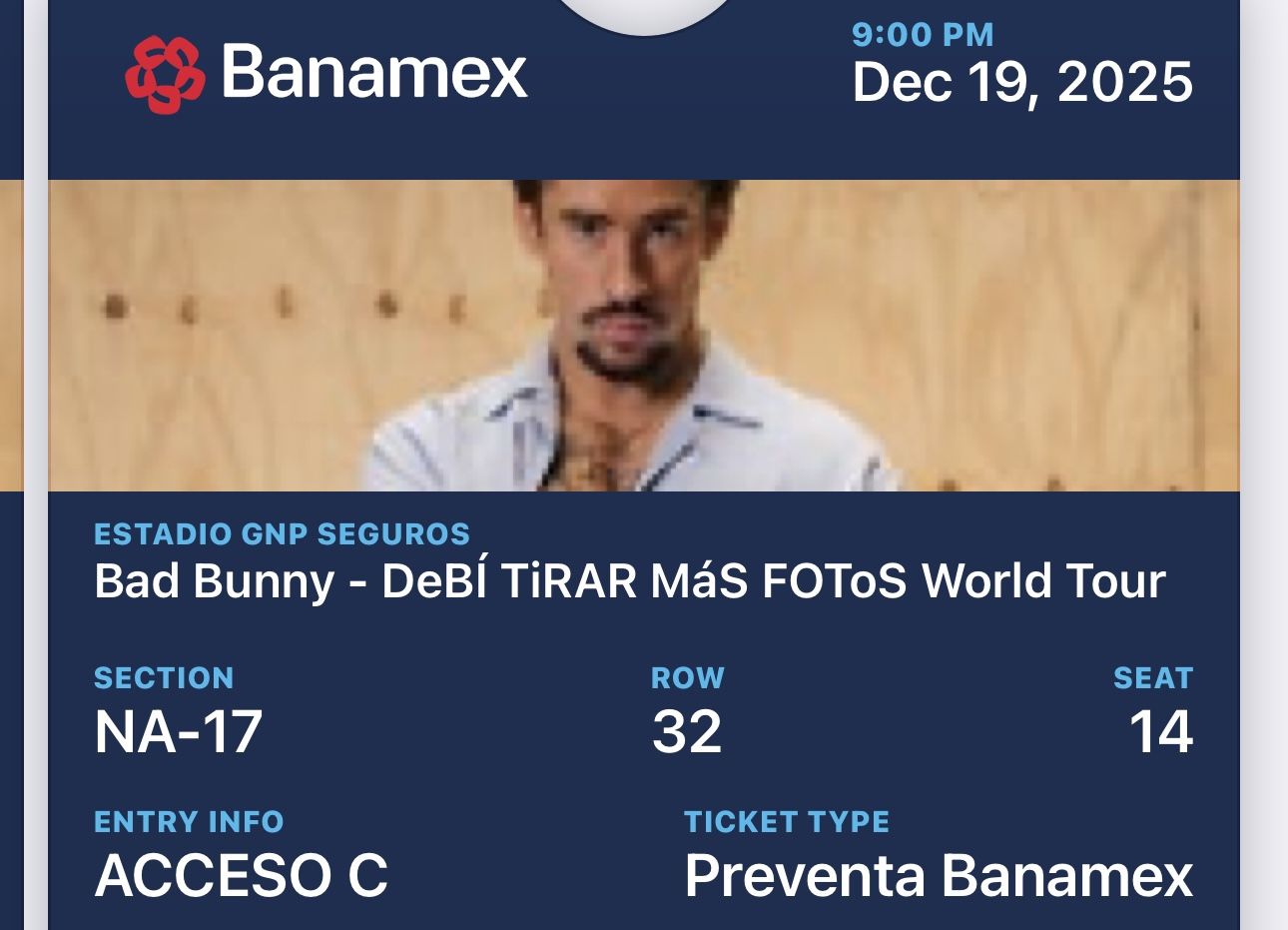 Bad Bunny Tickets CDMX