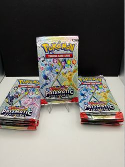 Pokemon Prismatic Evolution Booster Box Packs
