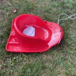 Children’s Sled With Pull Rope