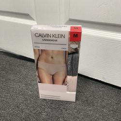 Calvin Klein Women's Underwear Hipster 3 Pack Panty  Size S / M / L  New Design
