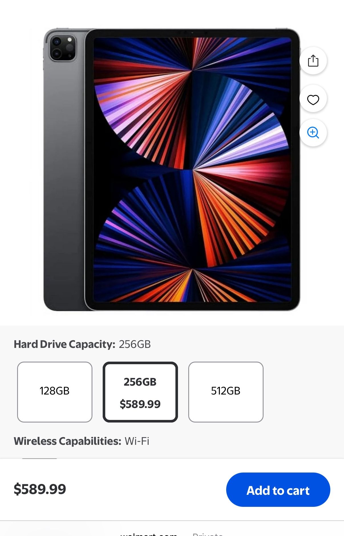 iPad Pro 12.9inch 5th Generation 