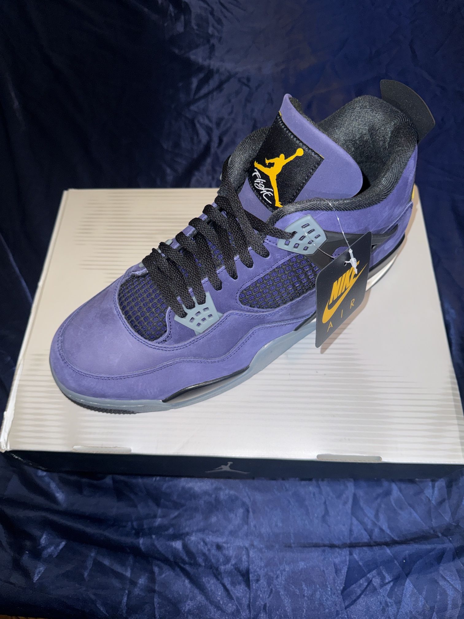 Air Jordan 4 Retro Imperial Lakers