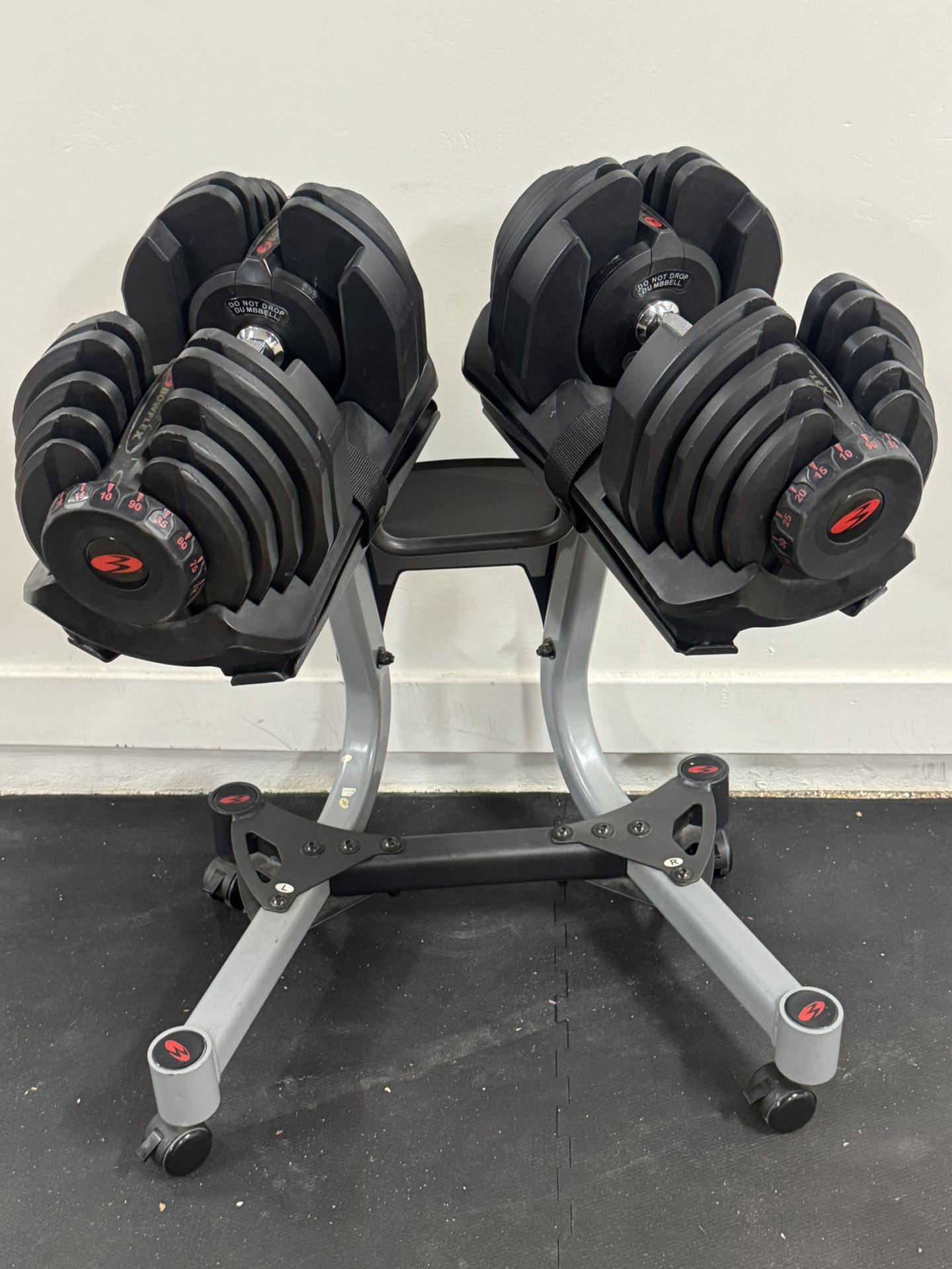 Bowflex 1090 Adjustable Dumbbells with Stand