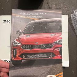 Kia Stinger Owners Manual