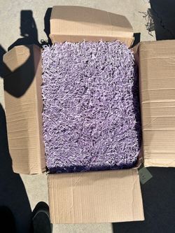 Lavender Crinkle Paper