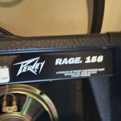 Peavey Rage 158 40 Watt Guitar Amp Made In USA 
