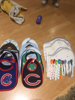 Bibs and spoons