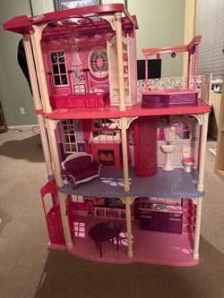 Barbie Dream House with 20+ Barbies, Princess’s, Prince’s, furniture and clothes