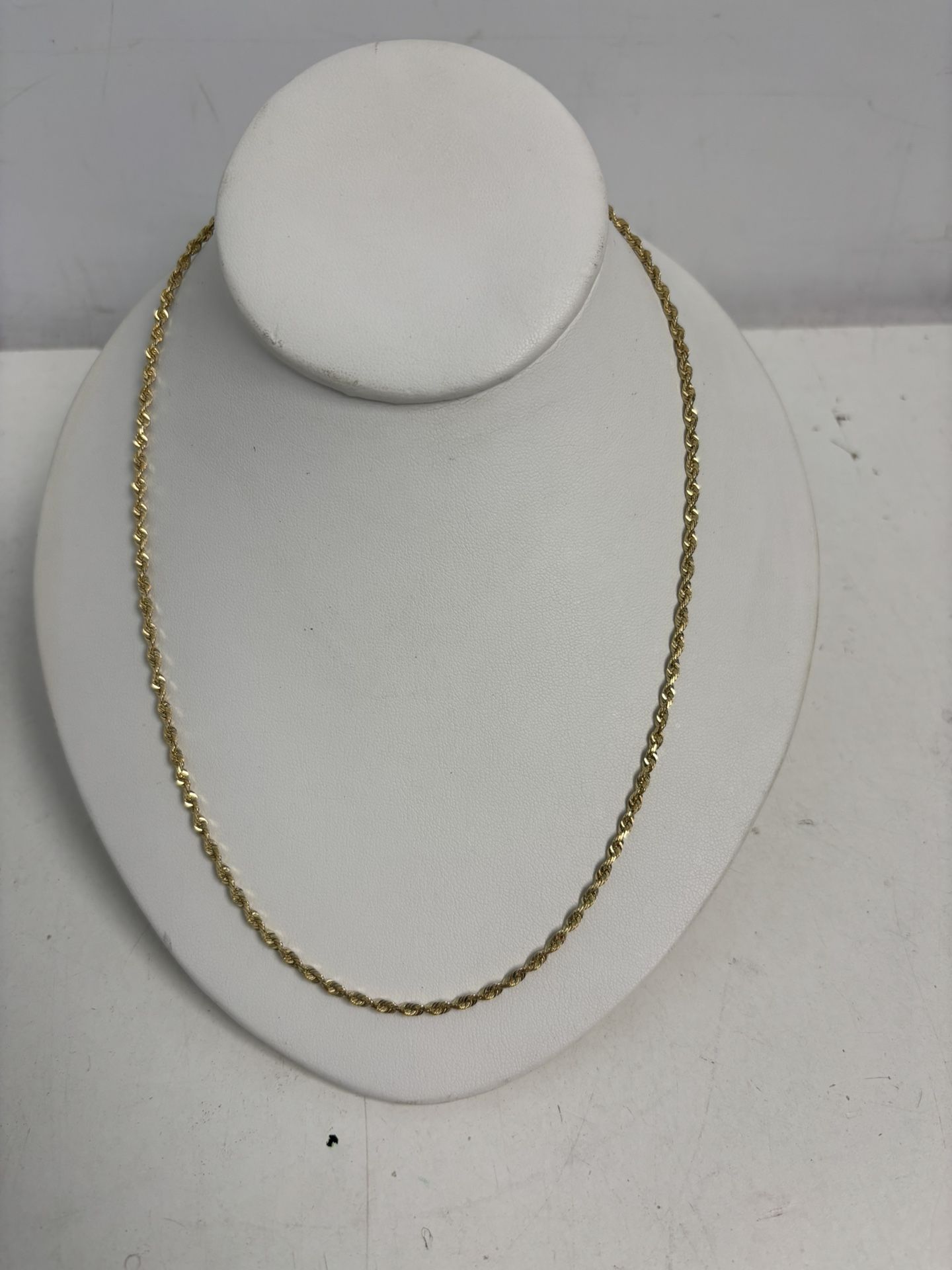 14 Kt 24” Gold Rope Chain 