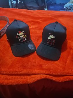 Chicken LITTLE AND LA SOMBRERO Snapback Hats