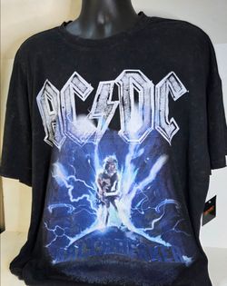 AC/DC BallBreaker Tour Double Sided Concert Tee Mens Large