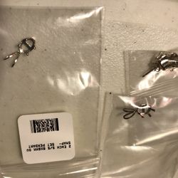 STERLING SILVER EARRINGS AND PENDANT SET