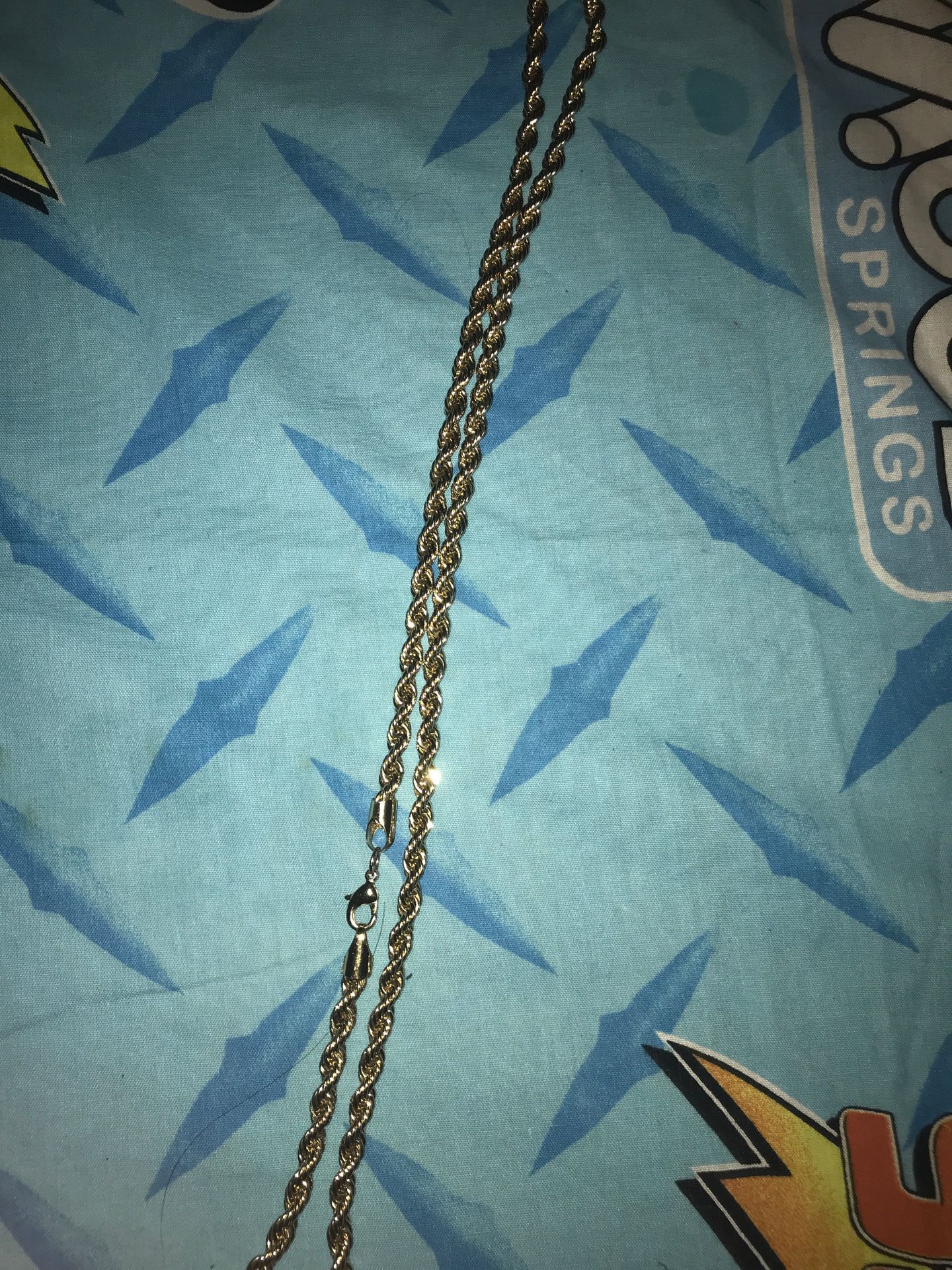 Gold plated chain
