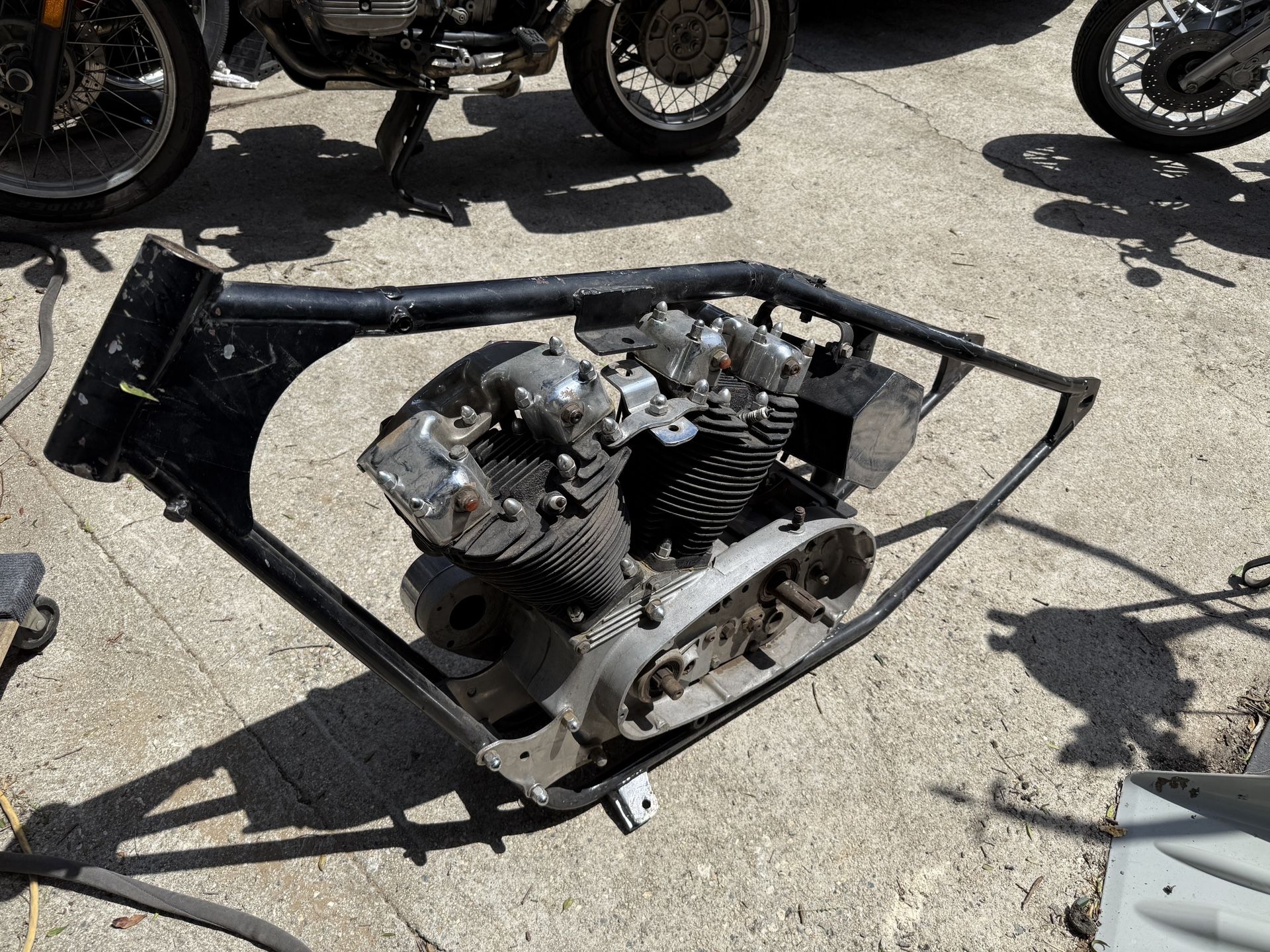 1957 Harley Davidson Sporster Project