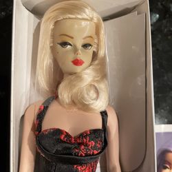 sachin and babi light blue dress Barbie BFMC Elegant Rose Cocktail Dress Genuine Silkstone Doll 2017 Mattel  FJH77 main image 1