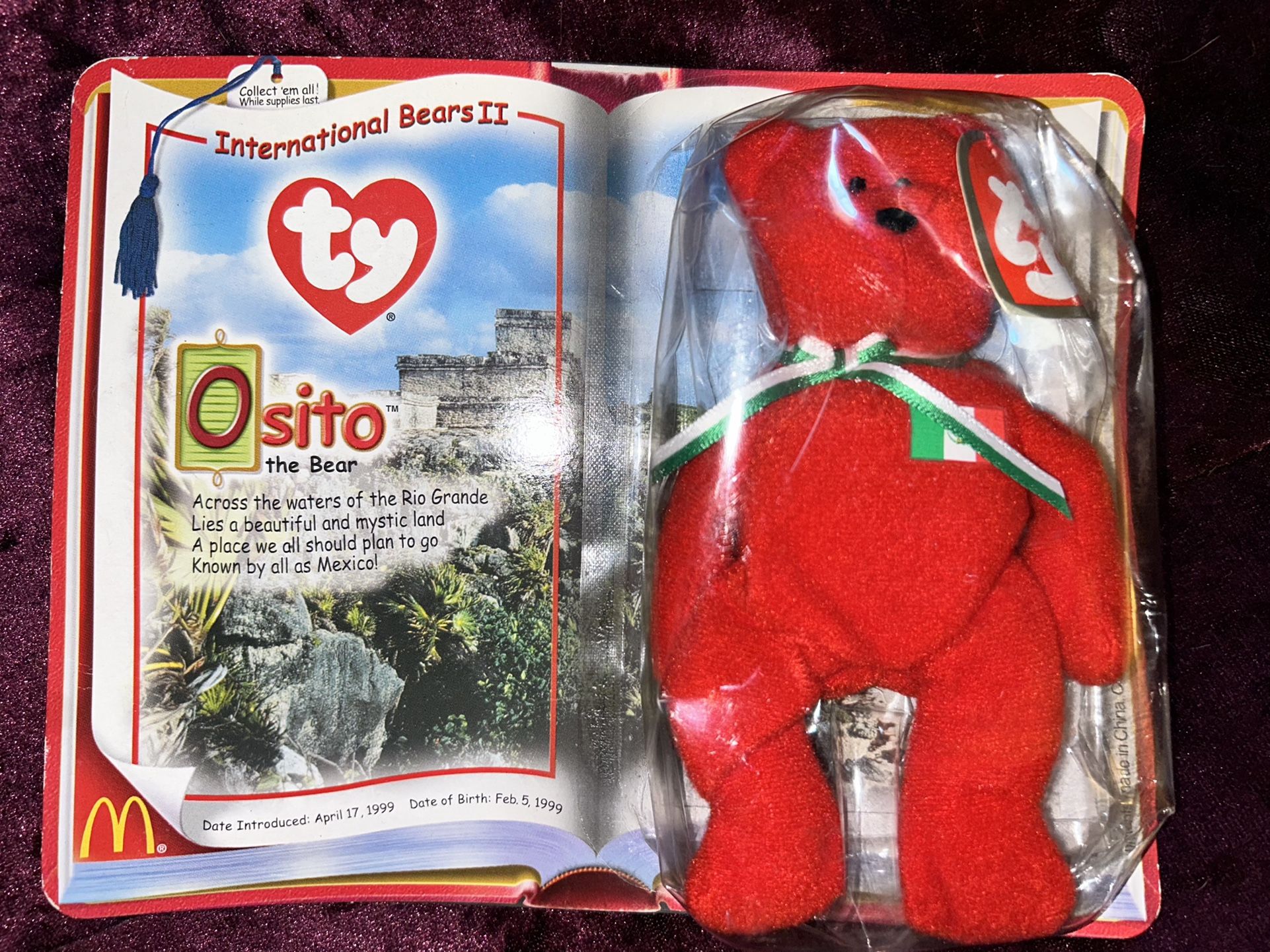 Osito Beanie Baby
