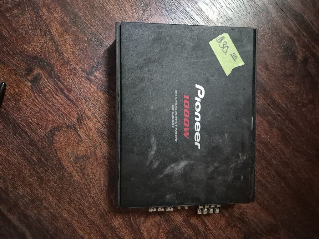 Pioneer Audio Amplifer