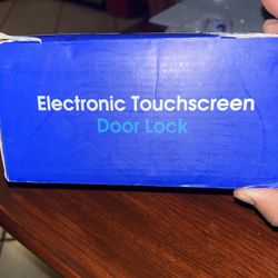 Electronic Touchscreen Door Lock